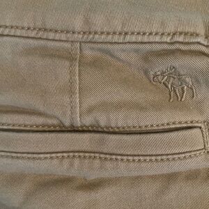 Abercrombie kids khaki shorts 11/12